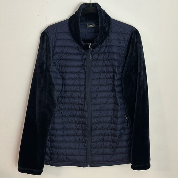 Ladies Navy Jacket, XL, 32 Degree Heat. - Picture 3 of 8